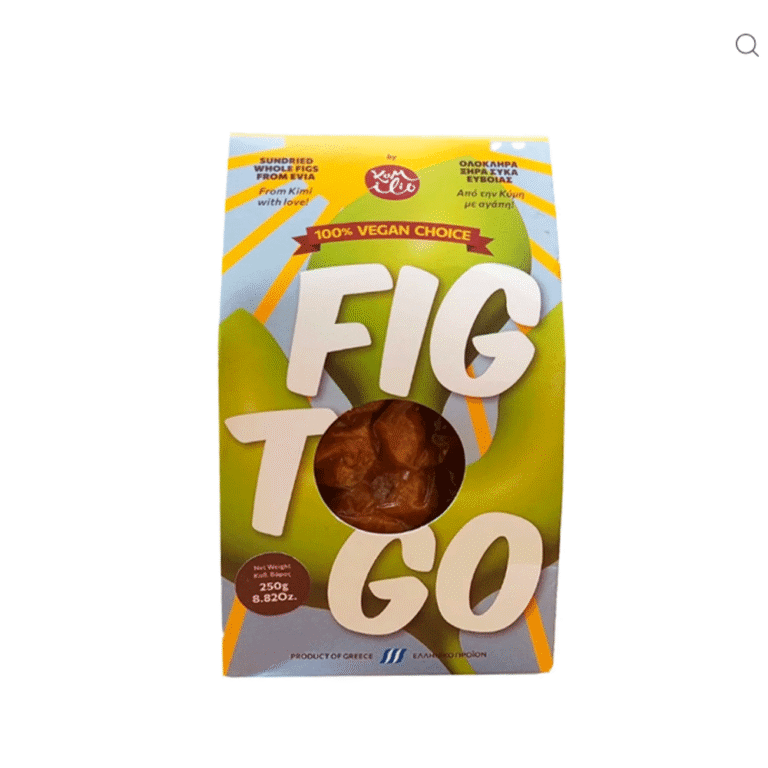 Ολόκληρα Ξερά Σύκά Κύμης Fig To Go – λεπτόφλουδα ξερά σύκα από Κύμη Ευβοίας