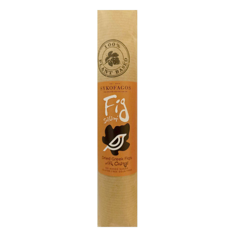 salami fig orange Αποξηραμένο Σαλάμι Σύκου Πορτοκάλι Sykofagos 180 g